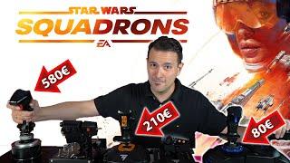 BESTER HOTAS FÜR STAR WARS SQUADRONS - Günstig gegen Teuer! T.Flight 4 - T16000M - Warthog Review