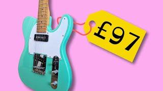 A £97 guitar can't be good, can it? Fazley Sunset Tempest 90 Telecaster