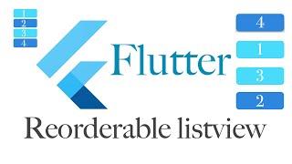 Re orderable ListView | Flutter