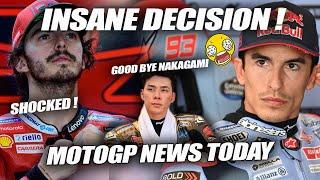 EVERYONE SHOCKED Bagnaia Marquez's INSANE Decision, Diggia Shoulder Surgery, SAD Moment Nakagami