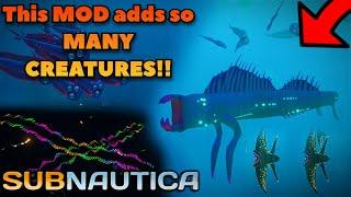 This MOD adds 19 NEW CREATURES, including a LEVIATHAN!