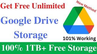 Get Unlimited Google Drive Storage For Free 2023। Unlimited Lifetime GDrive Storage | 101% Working