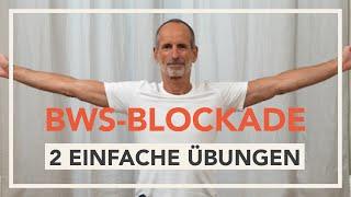 BWS-Blockade lösen – 2 Übungen bei Schmerzen