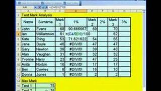 E1.4 Absolute ($) Cell Referencing in Excel