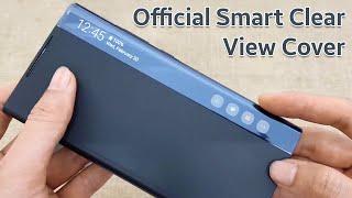 Galaxy Note 20 Ultra Official Smart Clear View Cover Case First Look & Hands On