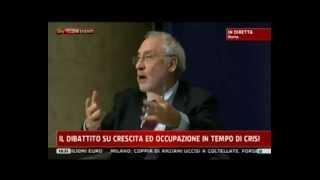 La lezione di J.Stiglitz a Mario Monti