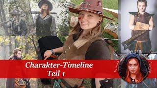 Meine Charakter - Timeline TEIL 1 / Ninas LARP Guide