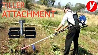 Flat Type Tiller Attachment for Brush Cutter #agriculture #trending #youtubeshort