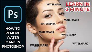 [ PHOTOSHOP TUTORIAL ] HOW TO REMOVE WATERMARKS - EASY AND EFFECTIVE METHOD