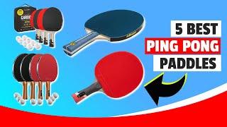 5 Best Ping Pong Paddles To Buy In 2024 | Best Table Tennis Racket Review