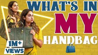 What's in My HandBag ft. Shrutika Arjun ️  | Lifestyle | Hand Bag Secrets 