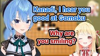 Suisei Test Kanade If She's Really Good At Gomoku or No, Suisei VS Kanade!!!