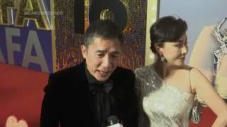 Asian stars grace the red carpet at the 16th Asian Film Awards