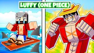 Paglaa Became Luffy (One Piece) in minecraft (Hindi)