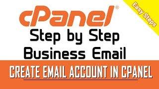 How to Create an Email Account in cPanel Business Email From Domain Hosting