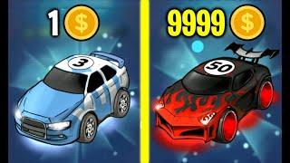 Merge Neon Car! IS THIS MOST EXPENSIVE NEON CAR EVOLUTION! Max Level Speed & Power! 9999+ Level Car!