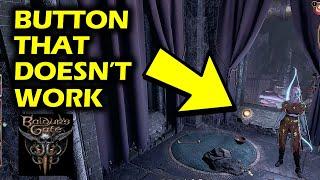 Button That Doesn't Work in Arcane Tower | Baldur's Gate 3
