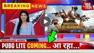 Good News | Pubg Lite Back 2025 : Krafton Said | Pubg Lite New Update | Pubg Lite New Update 0.28.0