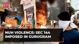 Nuh violence: Sec 144 imposed in Gurugram; all educational institutions to remain closed on Tuesday