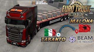 Euro Truck Simulator 2 Scania S | Taranto to Malona: Aluminum Ingots Transport - Realistic Gameplay!