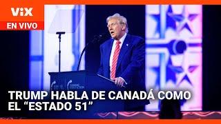 Donald Trump vuelve a hablar de Canadá como el “estado 51” | La Voz de la Mañana