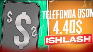 SARMOYASIZ BITCOIN ISHLASH/ HAR SOATDA 5$ BITCOIN ISHLASH 2024