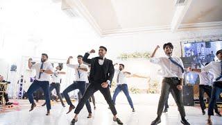 Indian Wedding Reception Dance — GROOM JOINS HIS COLLEGE DANCE TEAM!!!