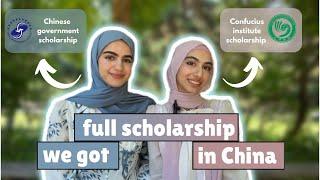 How we both got full scholarships in China? China admission 101