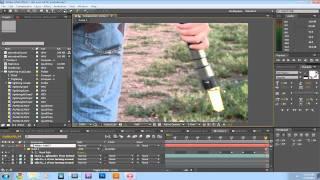 After Effects CS5 Tutorial: How to make the Lightsaber Effect