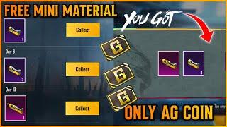 GET FREE UNLIMITED MINI MATERIAL WITH AG CURRENCY