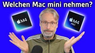 Mac mini M4 vs. Mac mini M4 Pro - WELCHEN sollte man nehmen? | Apfeltalk