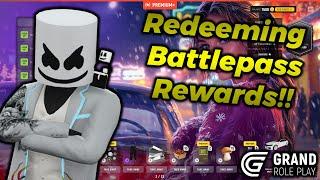 Claiming Battlepass Rewards in Grand RP!! (Part 1)