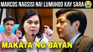 MARCOS NAGSISI NA! LUMUHOD KAY SARA, MAKATA NG BAYAN