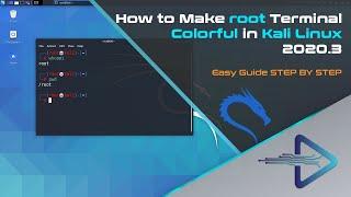 How to Make root Terminal Colorful in Kali Linux | Kali Linux 2020.3