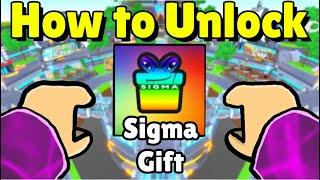 How to UNLOCK Sigma Gift!! (Toilet Tower Defense)