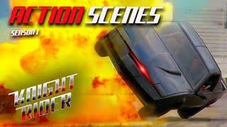 Unbelievable ACTION Scenes (Season 1) | Knight Rider