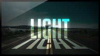 Photoshop Tutorial - Light Text Effect - Glowing Text Effect