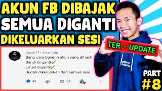 Cara mengembalikan akun fb yang dibajak - Part yang ke 8