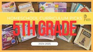 5th Grade HOMESCHOOL Curriculum Picks || How to Homeschool 5th Grade