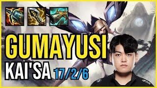 GUMAYUSI - KAI'SA vs SAMIRA ADC - KR Challenger - Patch 11.3 QUADRAKILL