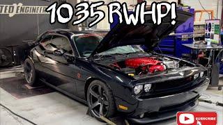 1000 HP Dodge Challenger SRT GHOUL! MASSIVE HORSEPOWER with MMX Forged Stroker, Gen 5 Whipple!