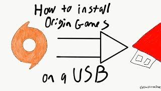 Install Origin Games on a USB drive!