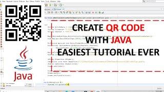 Create QR CODE WITH JAVA -  EASIEST TUTORIAL EVER | Tuitions Tonight