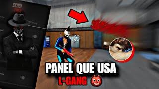 EL MEJOR PANEL QUE USA L-GANG  || TE ACUSARAN DE ARCHIVOS  || Free Fire 2024 * SIN BAN  *