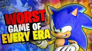 Ranking The WORST Sonic Game of Each Era