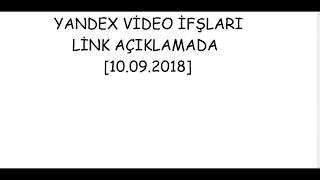 Yandex Video İfşa [10.09.2018]
