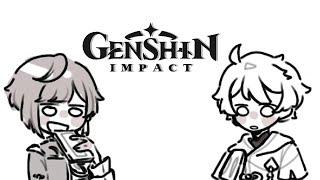 Xingqiu forgets he's not on Twitter anymore - [Genshin Impact Comic Dub]