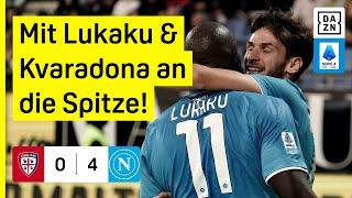 Lukaku & Kvaratskhelia sind das neue Traumduo: Cagliari - SSC Neapel | Serie A | DAZN