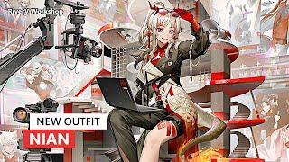 Nian New Skin | Arknights/明日方舟 ニェンの新コーデ