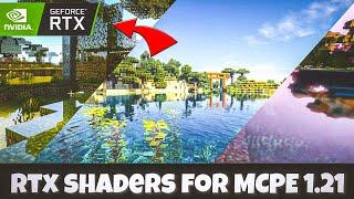  Best RTX Epic Shaders For Minecraft PE 1.21 in (2024) #shadersmcpe  #mcpe